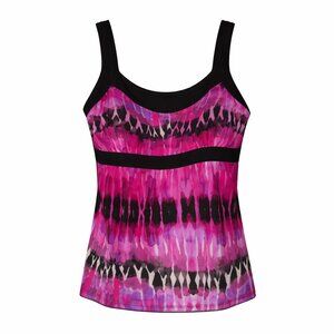 BEACH BELLE Coachella Empire Tankini Top 18W